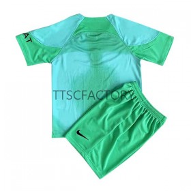 Tenue Paris Saint-Germain Gardien Enfant Domicile 2022-2023 Maillot de Foot